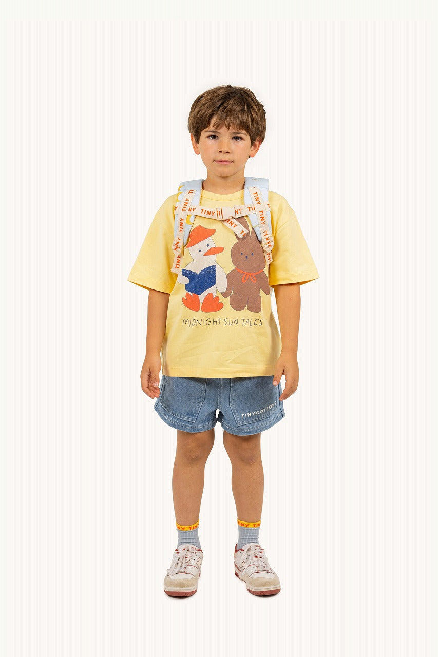 【tinycottons】READERS GRAPHIC TEE mellow yellow Tシャツ 2y,3y,4y  | Coucoubebe/ククベベ