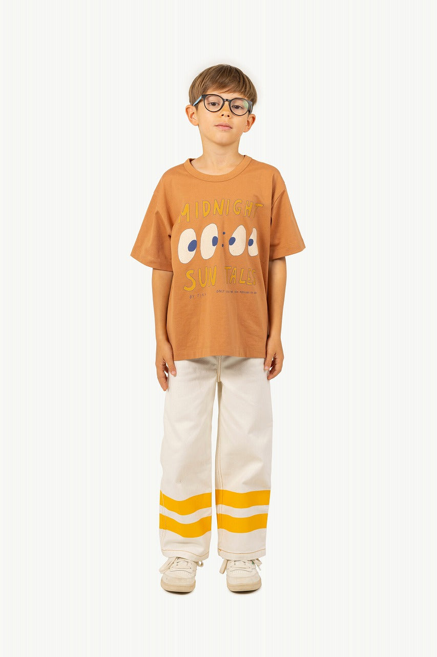 【tinycottons】MIDNIGHT GRAPHIC TEE brown Tシャツ 2y,3y,4y  | Coucoubebe/ククベベ