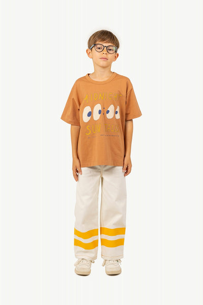 【tinycottons】MIDNIGHT GRAPHIC TEE brown Tシャツ 2y,3y,4y（Sub Image-4） | Coucoubebe/ククベベ