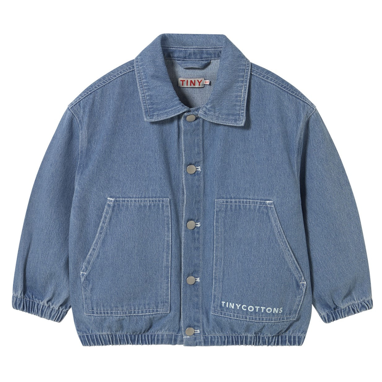 【tinycottons】GRAPHIC DENIM JACKET light blue denim ジャケット 2y,4y,6y  | Coucoubebe/ククベベ