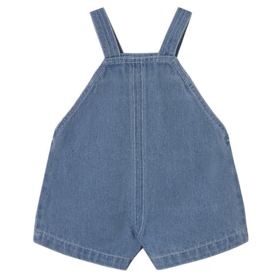 【tinycottons】BABY GRAPHIC DENIM DUNGAREE light blue denim ダンガリー 18m,24m（Sub Image-2） | Coucoubebe/ククベベ