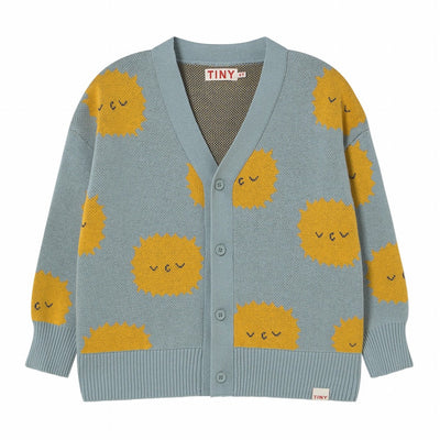 【tinycottons】SUN CARDIGAN warm grey カーディガン 2y,3y（Sub Image-1） | Coucoubebe/ククベベ