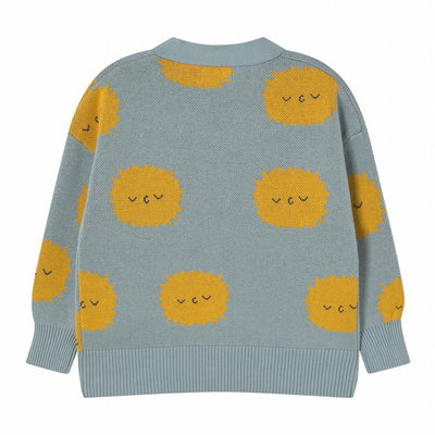 【tinycottons】SUN CARDIGAN warm grey カーディガン 2y,3y（Sub Image-2） | Coucoubebe/ククベベ