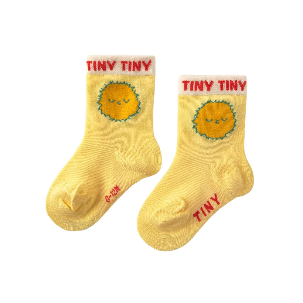 【tinycottons】SUN MEDIUM SOCKS mellow yellow 靴下 12-24m,2-4y  | Coucoubebe/ククベベ