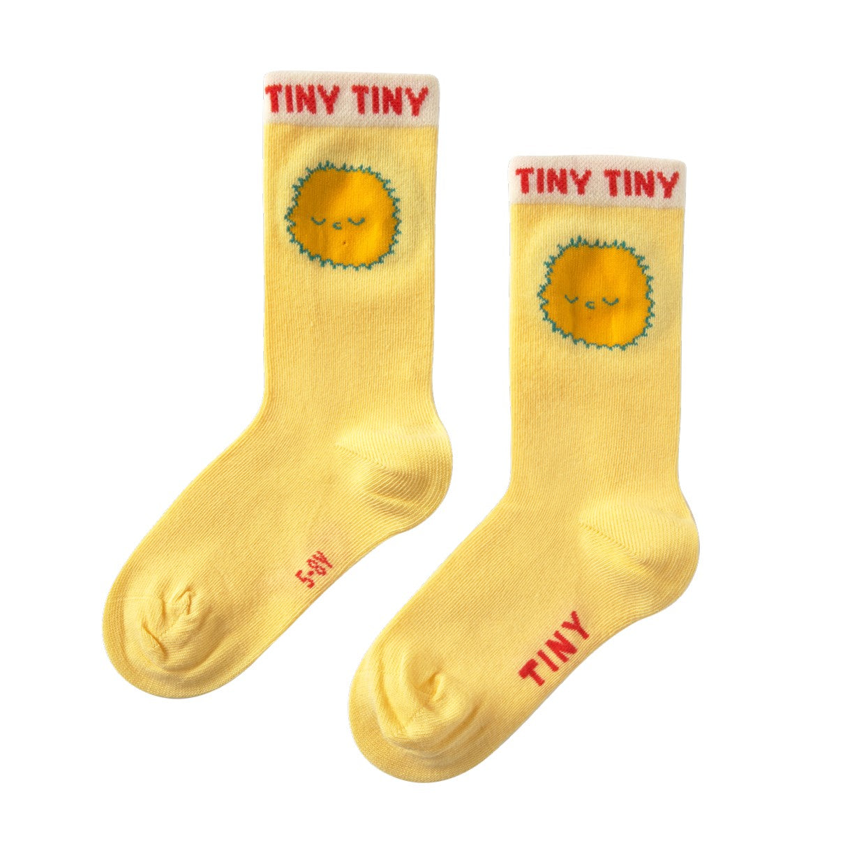 【tinycottons】SUN MEDIUM SOCKS mellow yellow 靴下 12-24m,2-4y  | Coucoubebe/ククベベ