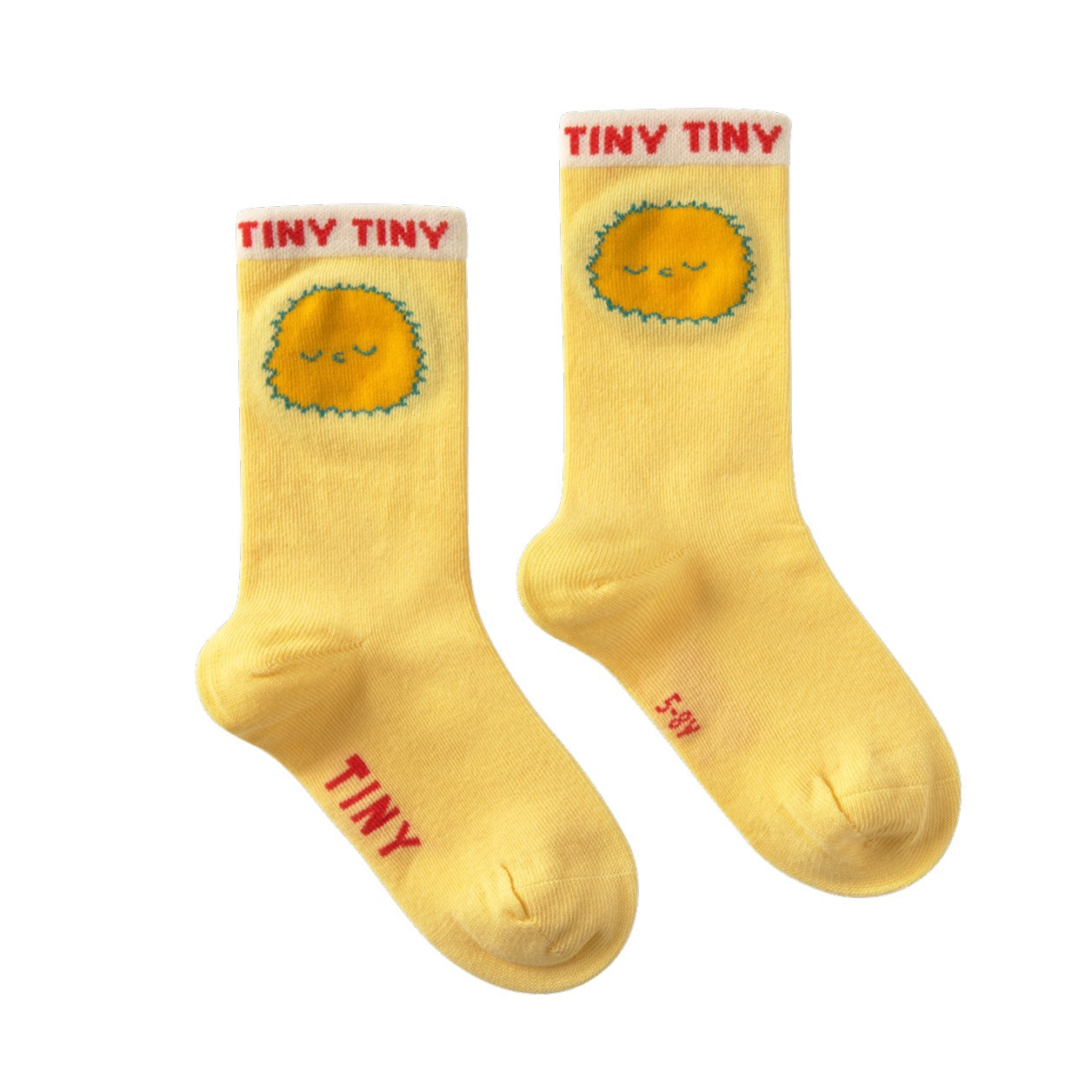 【tinycottons】SUN MEDIUM SOCKS mellow yellow 靴下 12-24m,2-4y  | Coucoubebe/ククベベ