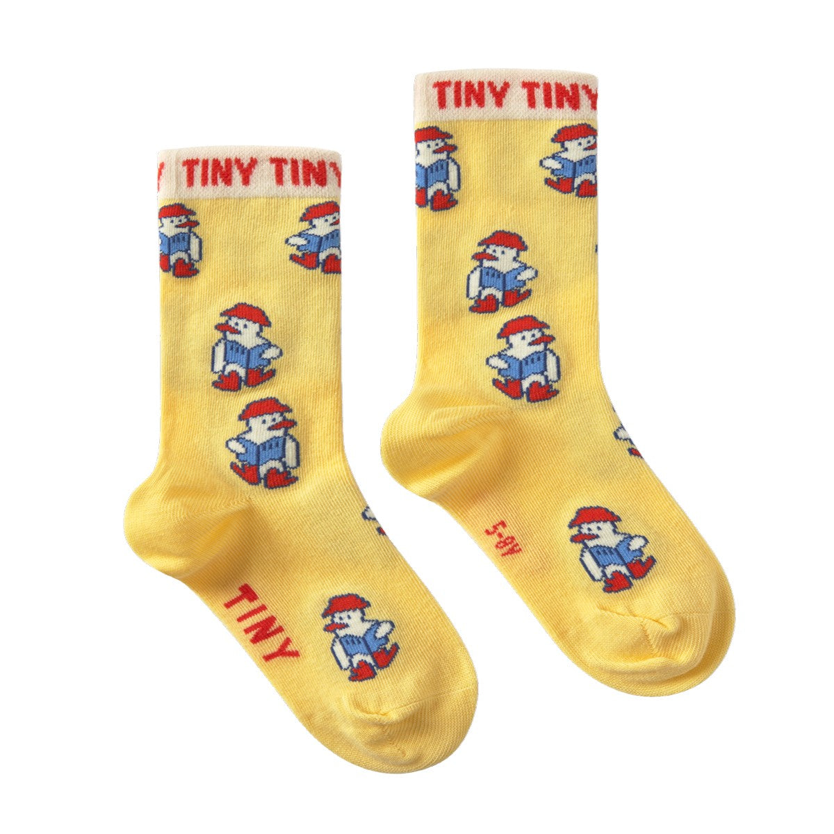 【tinycottons】READERS MEDIUM SOCKS mellow yellow 靴下 12-24m,2-4y  | Coucoubebe/ククベベ