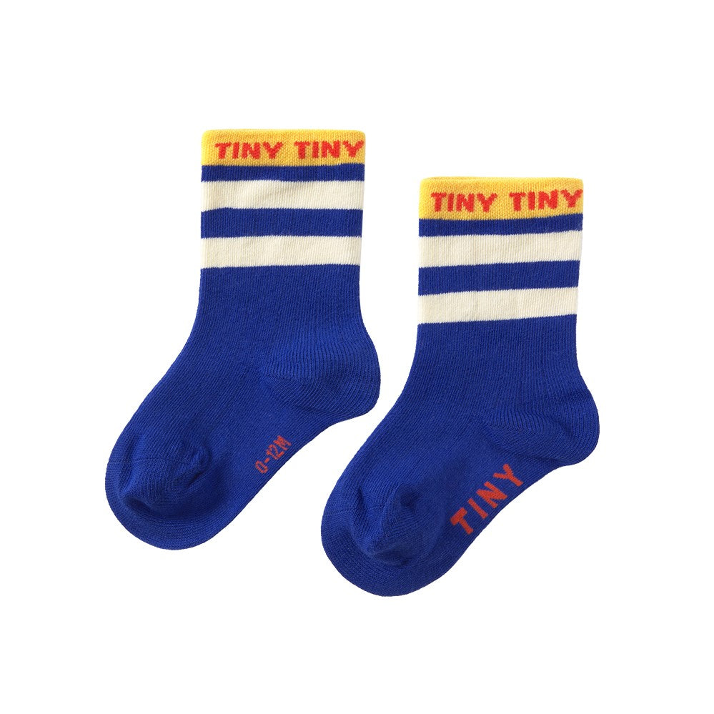 【tinycottons】TINY MEDIUM HEIGHT SOCKS ultramarine 靴下 12-24m,2-4y  | Coucoubebe/ククベベ