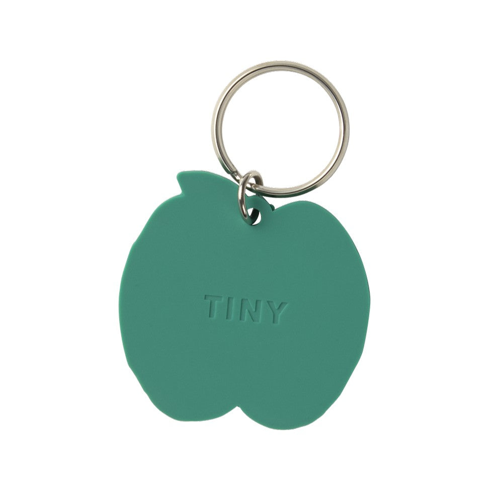 【tinycottons】APPLE KEY CHAIN tangerine キーチェーン  | Coucoubebe/ククベベ