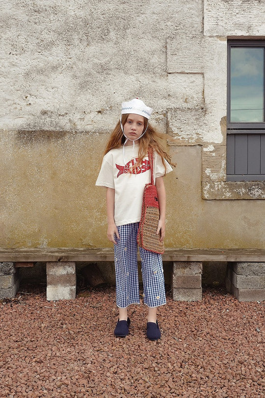 FISH&KIDS】【30%OFF】FISH & KIDS T-SHIRT OFF WHITE Tシャツ 2-3y,4 