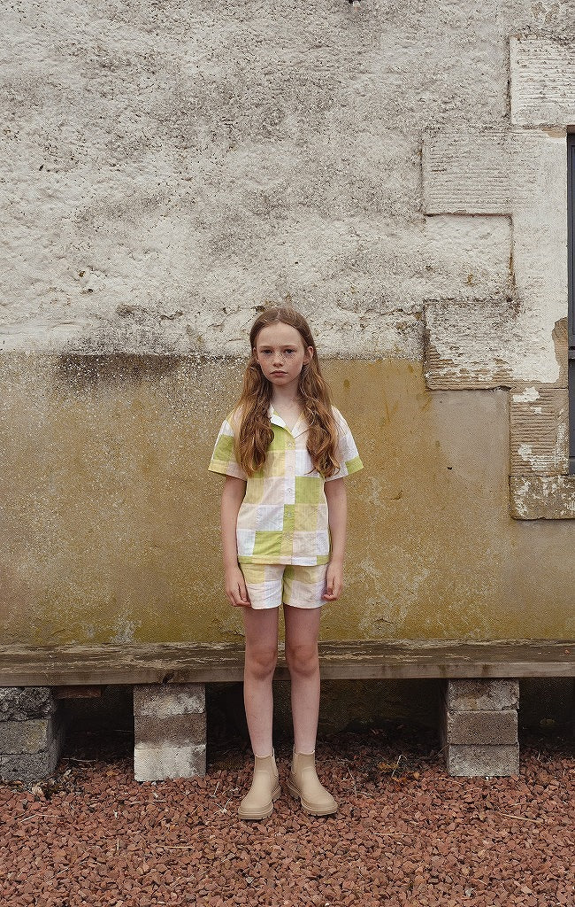 FISH&KIDS】PASTEL PATCHWORK SHORT PASTEL ショーツ 2-3y,4-5y 