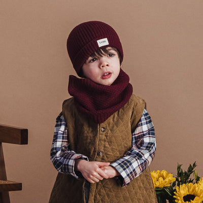 【LOIR Paris】【予約販売】Veste GABRIEL BISCUIT QUILTEDVELVET ベスト 36m,4Y（Sub Image-6） | Coucoubebe/ククベベ