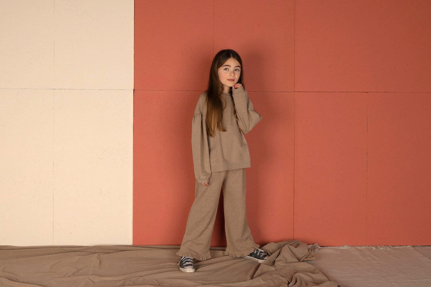 【nixnut】Lux Sweater Pebble スウェット 92,98,104,110  | Coucoubebe/ククベベ