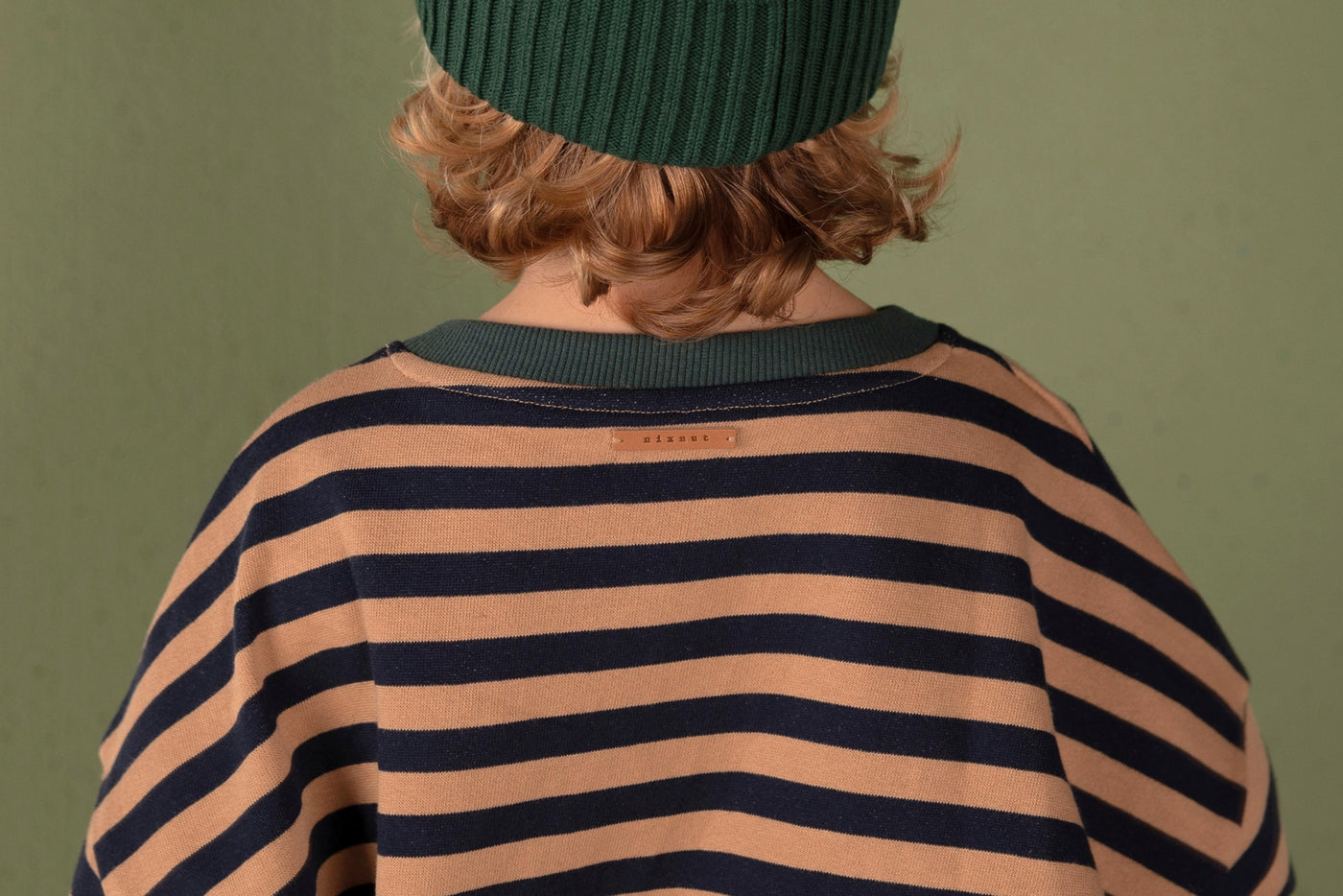 【nixnut】Rel Sweater Navy Stripe スウェット 92,98,104,110  | Coucoubebe/ククベベ