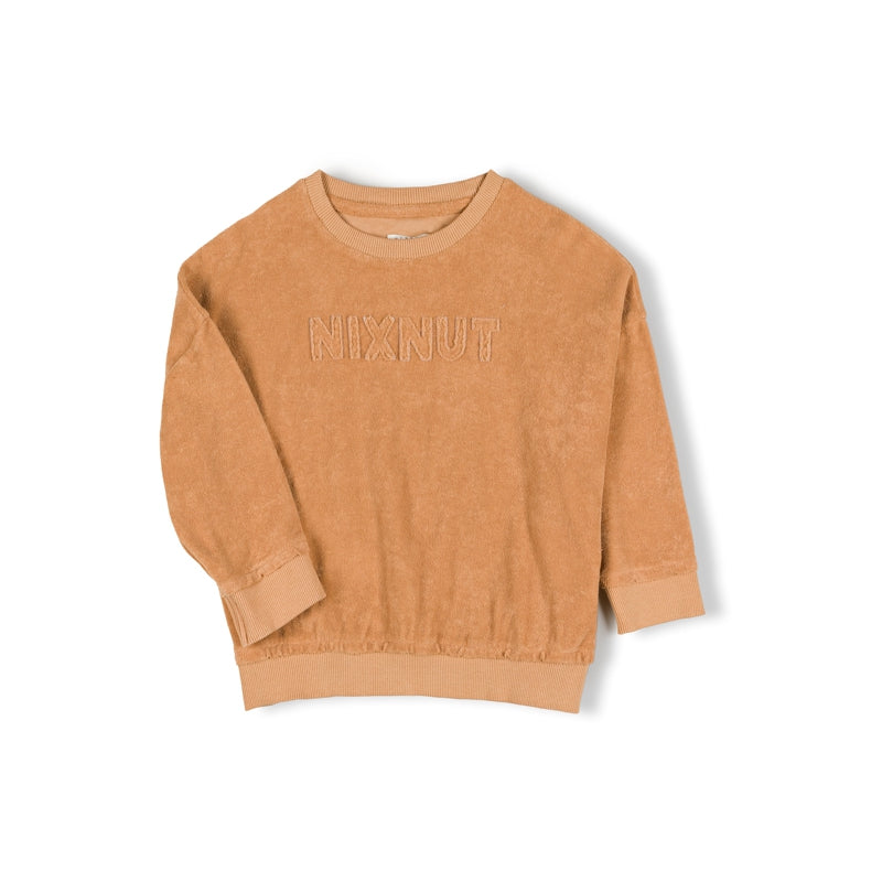 【nixnut】Nut Sweater Camel スウェット 92,98,104,110  | Coucoubebe/ククベベ