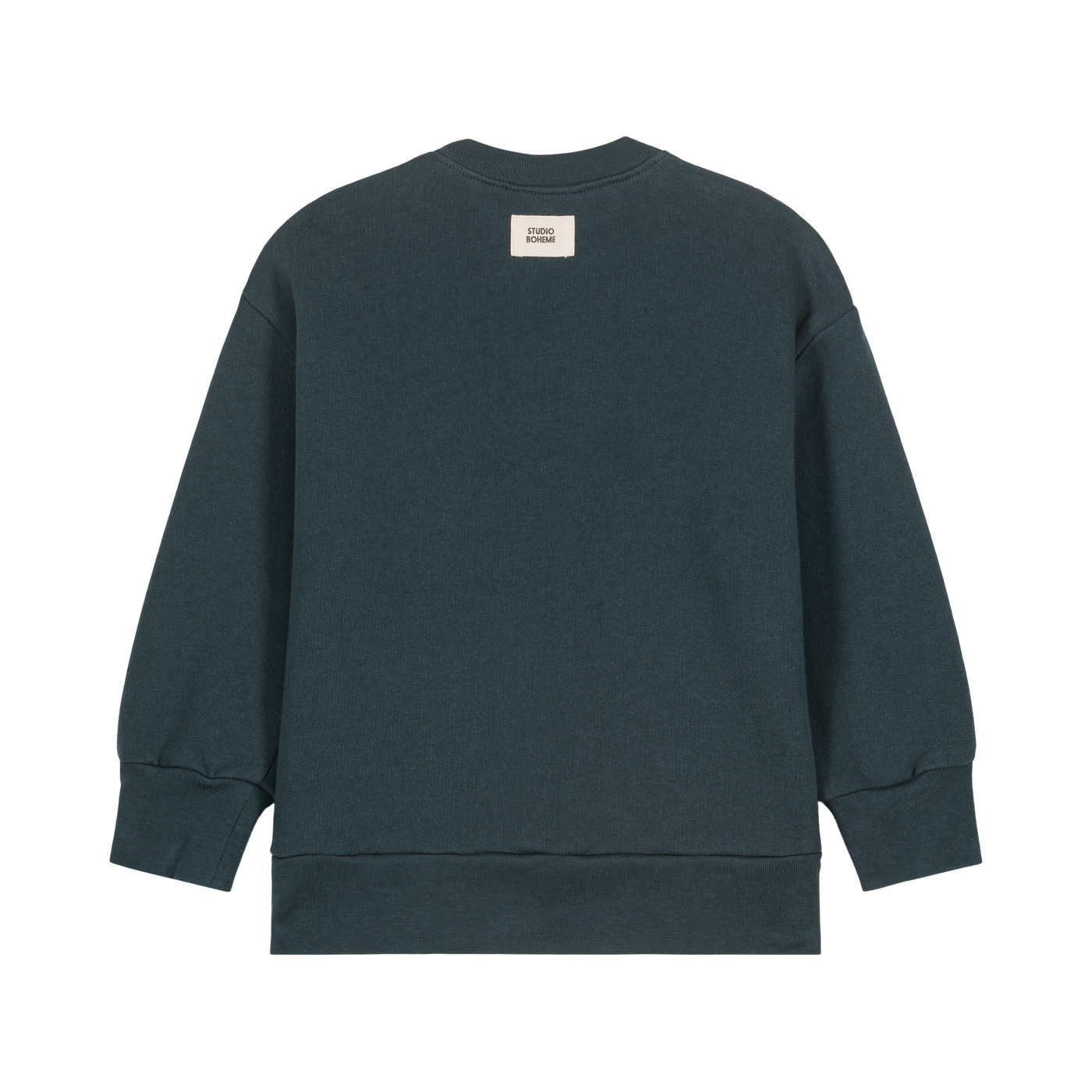 【STUDIO BOHEME】CLASSIC SWEAT-SHIRT BLUE DENIM-one SEAL スウェット 12m,18m,24m,36m,4y  | Coucoubebe/ククベベ