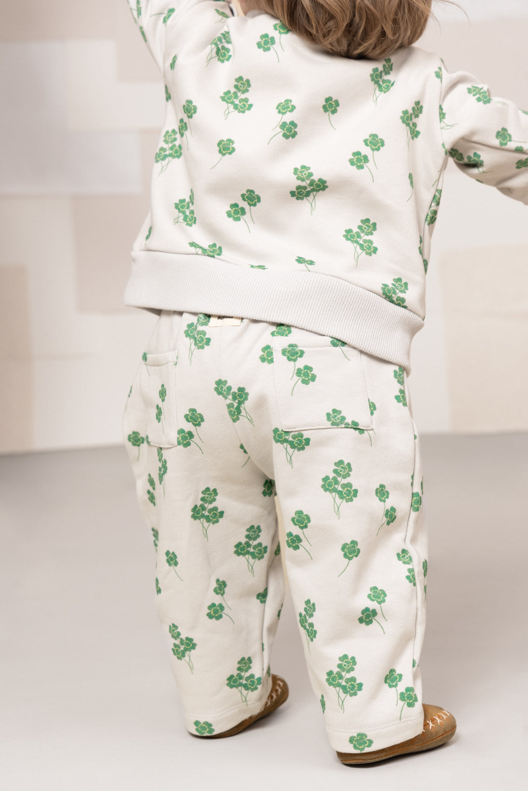 【STUDIO BOHEME】【9月上旬発送】BART SWEAT-SHIRT GREY/CLOVERS スウェット 12m,18m,24m,36m,4y  | Coucoubebe/ククベベ