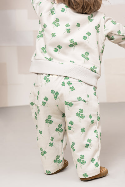 【STUDIO BOHEME】【9月上旬発送】BART SWEAT-SHIRT GREY/CLOVERS スウェット 12m,18m,24m,36m,4y（Sub Image-4） | Coucoubebe/ククベベ
