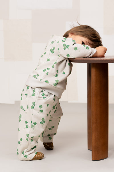 【STUDIO BOHEME】【9月上旬発送】BART SWEAT-SHIRT GREY/CLOVERS スウェット 12m,18m,24m,36m,4y（Sub Image-5） | Coucoubebe/ククベベ