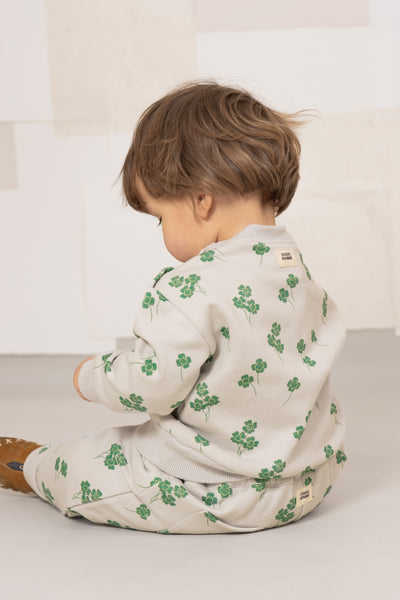 【STUDIO BOHEME】【9月上旬発送】BART SWEAT-SHIRT GREY/CLOVERS スウェット 12m,18m,24m,36m,4y（Sub Image-6） | Coucoubebe/ククベベ