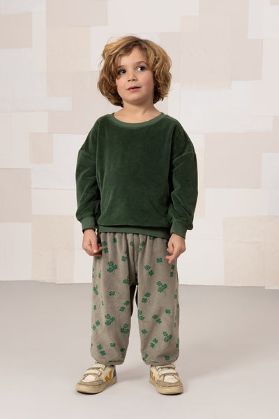 【STUDIO BOHEME】【9月上旬発送】PORGY PANTS GREY/CLOVERS パンツ 12m,18m,24m,36m,4y（Sub Image-5） | Coucoubebe/ククベベ