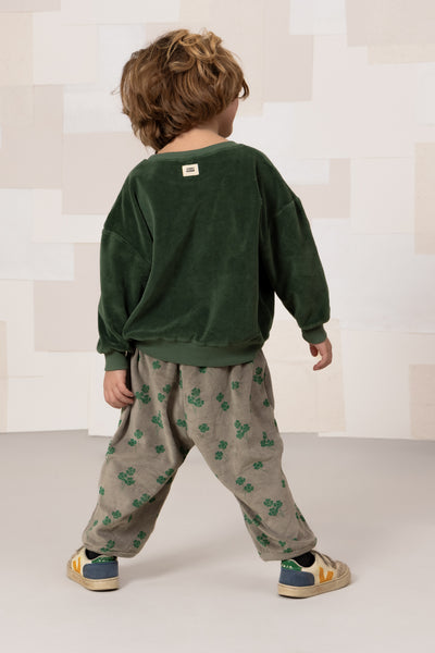 【STUDIO BOHEME】【9月上旬発送】PORGY PANTS GREY/CLOVERS パンツ 12m,18m,24m,36m,4y（Sub Image-6） | Coucoubebe/ククベベ