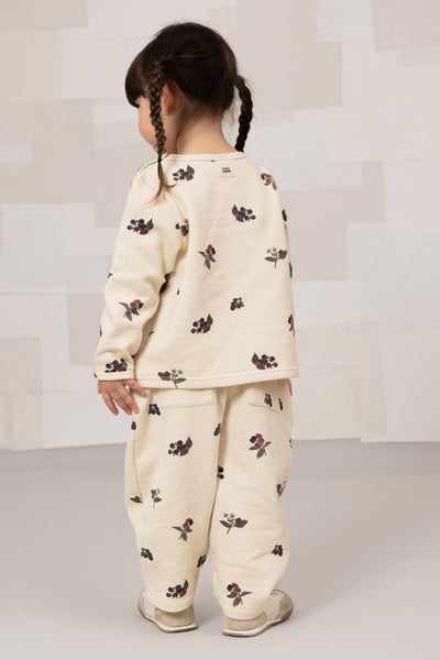【STUDIO BOHEME】CARROT PANTS ECRU/BLACKBERRIES パンツ 12m,18m,24m,36m（Sub Image-8） | Coucoubebe/ククベベ