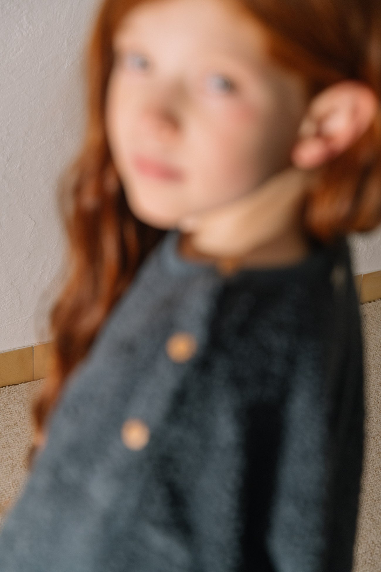 【STUDIO BOHEME】【9月上旬発送】OURS SWEAT-SHIRT GREY BLUE スウェット 18m,24m,36m,4y  | Coucoubebe/ククベベ