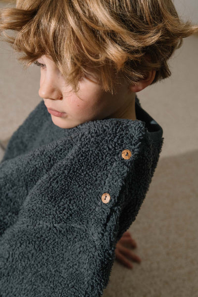 【STUDIO BOHEME】【9月上旬発送】OURS SWEAT-SHIRT GREY BLUE スウェット 18m,24m,36m,4y（Sub Image-15） | Coucoubebe/ククベベ