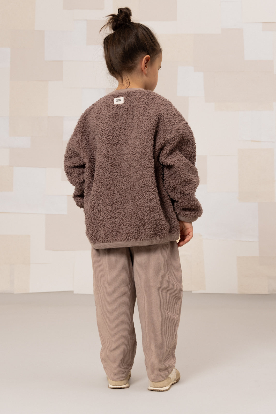 【STUDIO BOHEME】【9月上旬発送】OURS SWEAT-SHIRT MAUVE スウェット 18m,24m,36m,4y  | Coucoubebe/ククベベ