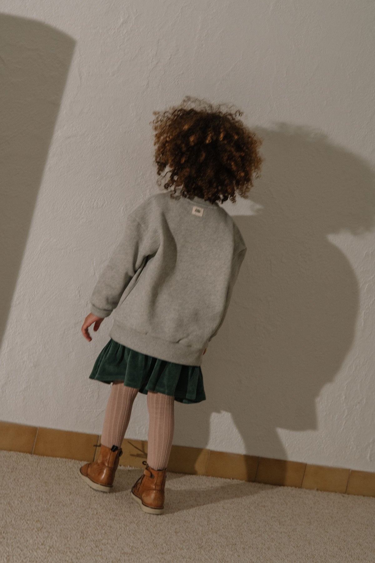 【STUDIO BOHEME】BART SWEAT-SHIRT MOTTLED GREY/one CHICK スウェット 12m,18m,24m  | Coucoubebe/ククベベ
