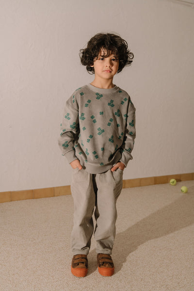 【STUDIO BOHEME】【9月上旬発送】CARROT PANTS GREY パンツ 12m,18m,24m,36m,4y（Sub Image-5） | Coucoubebe/ククベベ