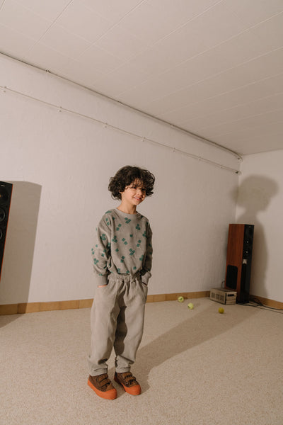 【STUDIO BOHEME】【9月上旬発送】CARROT PANTS GREY パンツ 12m,18m,24m,36m,4y（Sub Image-6） | Coucoubebe/ククベベ