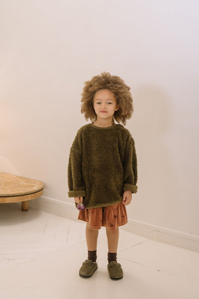 【STUDIO BOHEME】OURS SWEAT-SHIRT KAKI スウェット 12m,18m,24m,36m,4y（Sub Image-11） | Coucoubebe/ククベベ