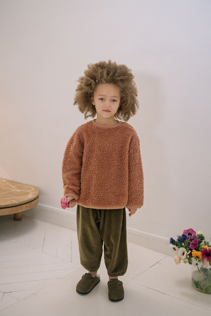 【STUDIO BOHEME】PORGY PANTS KAKI パンツ 12m,18m,24m,36m,4y  | Coucoubebe/ククベベ