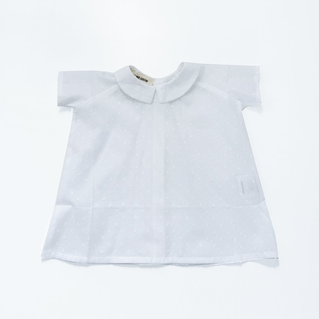 【AS WE GROW】【30%OFF】Friend shirts White 半袖シャツ 6-18m,18-36m,3-5y  | Coucoubebe/ククベベ