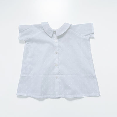 【AS WE GROW】【30%OFF】Friend shirts White 半袖シャツ 6-18m,18-36m,3-5y（Sub Image-2） | Coucoubebe/ククベベ