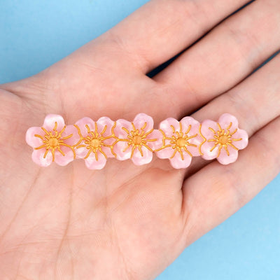 【Coucou Suzette】Sakura Hair Clip さくらヘアクリップ（Sub Image-4） | Coucoubebe/ククベベ