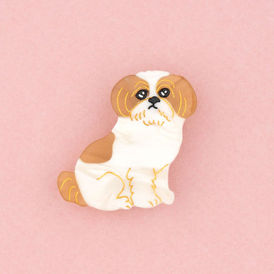 【Coucou Suzette】Shih Tzu Hair Clip シーズーヘアクリップ（Sub Image-1） | Coucoubebe/ククベベ