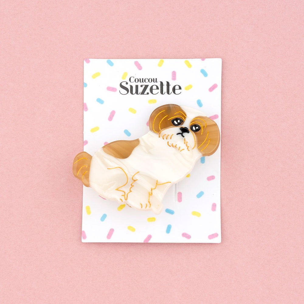 【Coucou Suzette】Shih Tzu Hair Clip シーズーヘアクリップ  | Coucoubebe/ククベベ