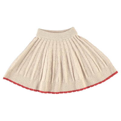 【Bebe Organic】Sienna Skirt Natural Knit スカート 2Y,4Y（Sub Image-1） | Coucoubebe/ククベベ