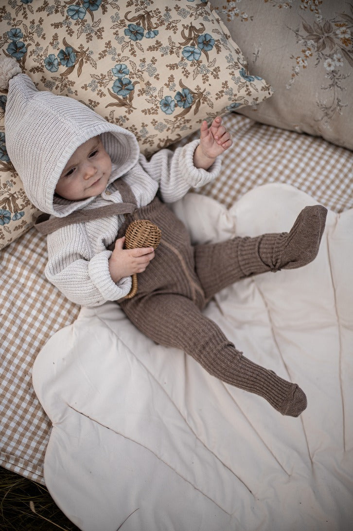 【SILLY Silas】Hippy Tights Cocoa  Blend タイツ 3-6m,6-12m  | Coucoubebe/ククベベ