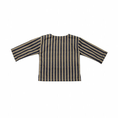 【SUUKY】【40%OFF】Soft Twill Baby Top Silver Sage/ Polar Navy ソフトツイルシャツ 9/12m,12/18m,18/24m（Sub Image-2） | Coucoubebe/ククベベ