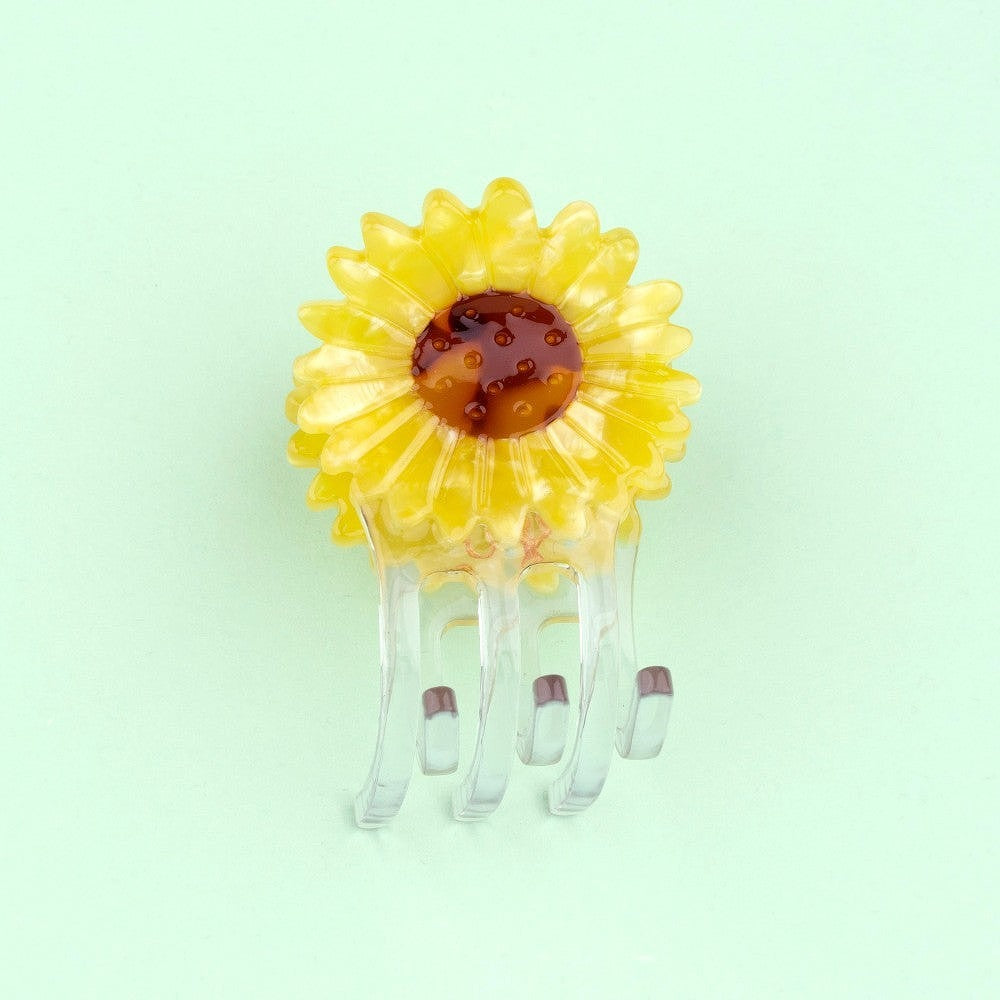 【Coucou Suzette】Sunflower Mini Hair Claw ひまわりミニヘアクロー  | Coucoubebe/ククベベ