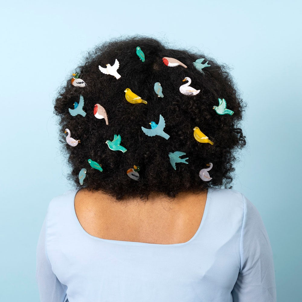 【Coucou Suzette】Swan Hair Clip 白鳥ヘアクリップ  | Coucoubebe/ククベベ