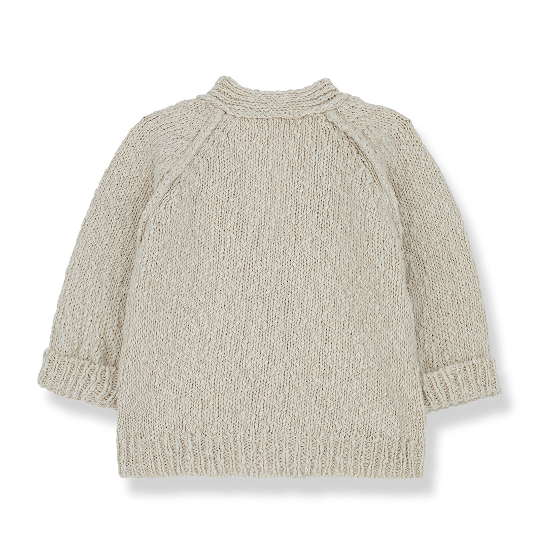 【1＋in the family】【30%OFF】TADEO natural カーディガン 12m,18m,24m  | Coucoubebe/ククベベ