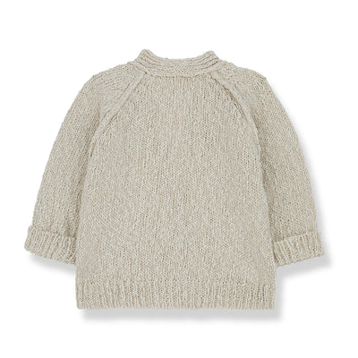 【1＋in the family】【30%OFF】TADEO natural カーディガン 12m,18m,24m（Sub Image-2） | Coucoubebe/ククベベ