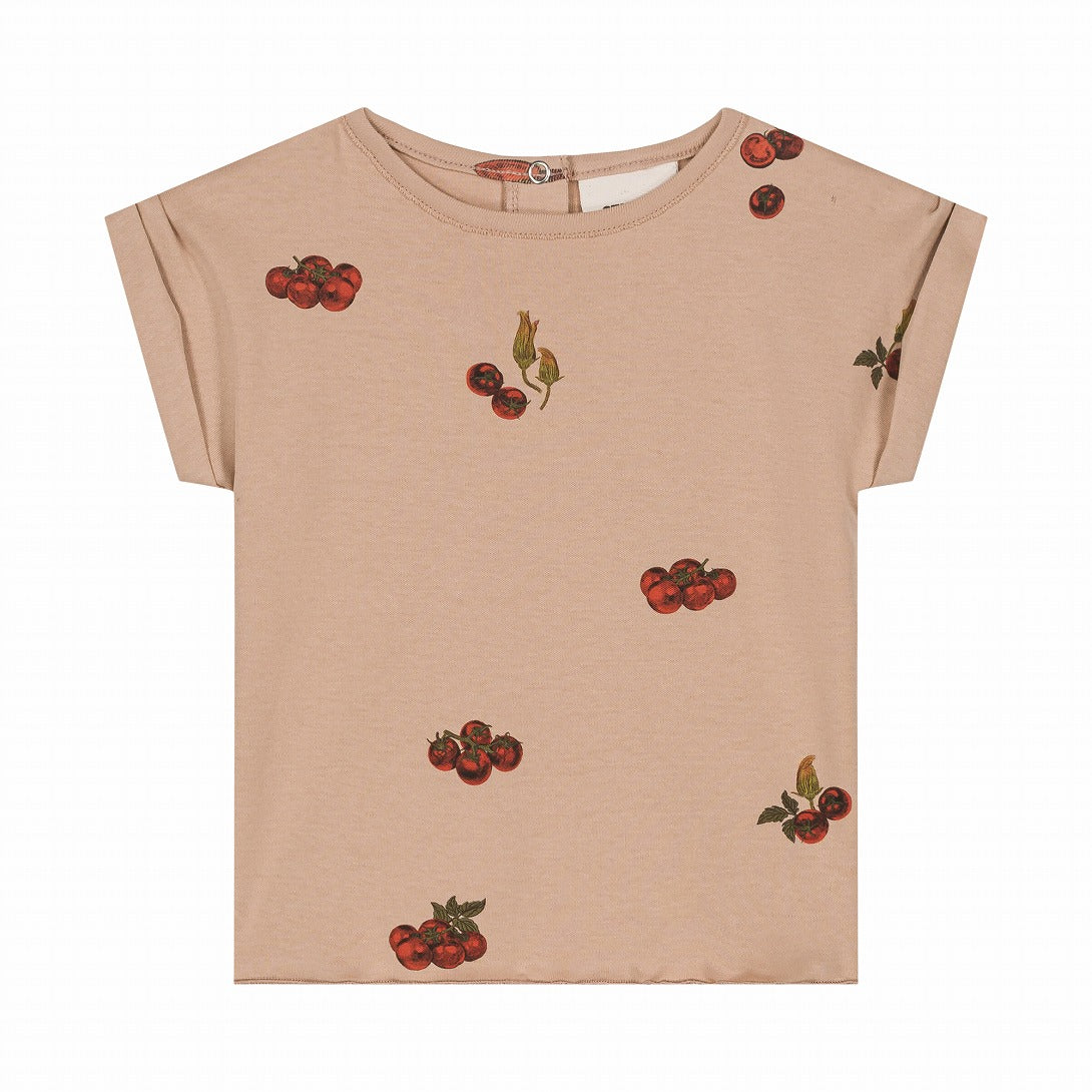 【STUDIO BOHEME】T-SHIRT BAMA NOUGAT TOMATO Tシャツ 12m,18m,24m,36m,4y  | Coucoubebe/ククベベ