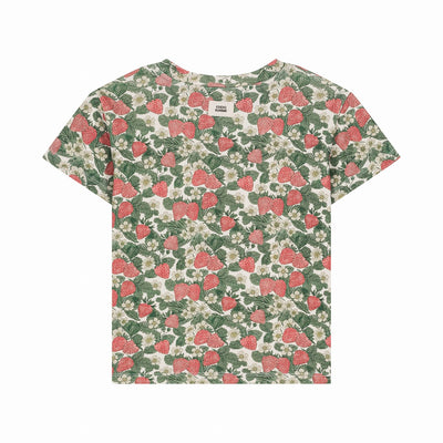 【STUDIO BOHEME】TSHIRT ESSENTIAL STRAWBERRY Tシャツ 12m,18m,24m,36m,4y（Sub Image-2） | Coucoubebe/ククベベ