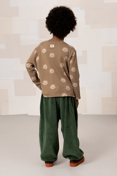 【STUDIO BOHEME】【9月上旬発送】ESSENTIAL T-SHIRT MOCHA/DOGS Tシャツ 12m,18m,24m,36m,4y（Sub Image-5） | Coucoubebe/ククベベ